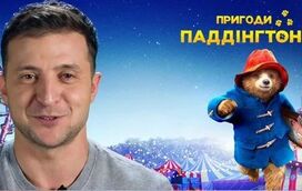 Volodymyr Zelensky já deu a voz ao urso Paddington na Ucrânia