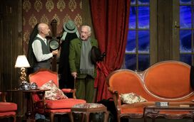 A estreia emocionante de 'A Ratoeira', com Ruy de Carvalho 