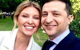De casal pop a heróis da resistência ucraniana:  Volodymyr Zelensky e Olena, o ex-comediante e a 'capa da Vogue' que viraram o jogo e fazem História