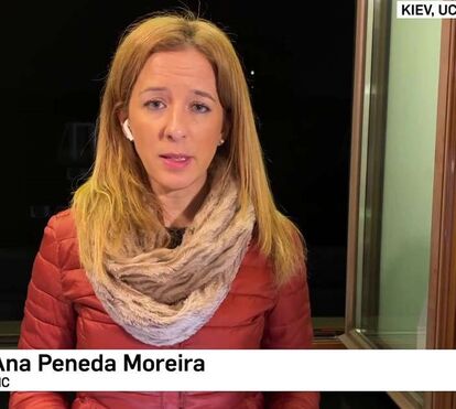 O presente tocante que a jornalista da SIC,  Ana Peneda Moreira, trouxe da Ucrânia
