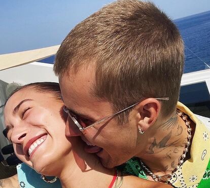 A paixão entre Justin Bieber e Hailey Bieber