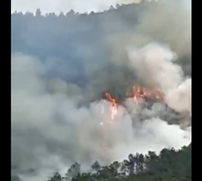 Avião com 133 pessoas a bordo despenha-se na China e provoca incêndio em zona de montanha. Veja as imagens