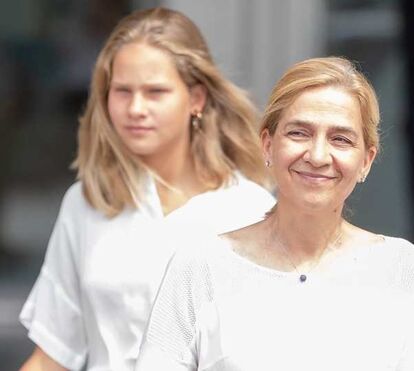 A filha da infanta Cristina e Iñaki Urgandarín ao longo dos anos