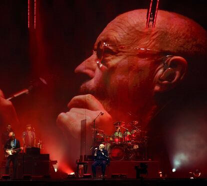 O último concerto de Phil Collins em imagens
