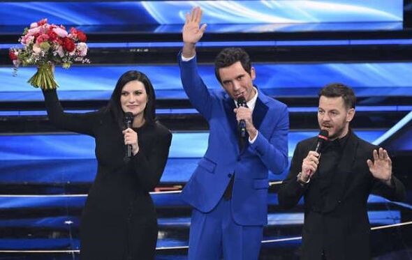 Laura Pausini, Mika e Alessandro Cattellan