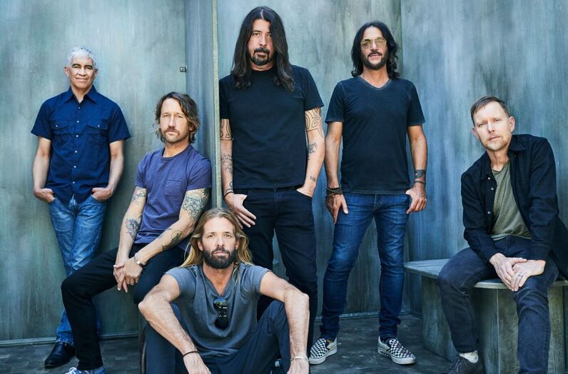 Foo Fighters, Taylor Hawkins, Dave Grohl