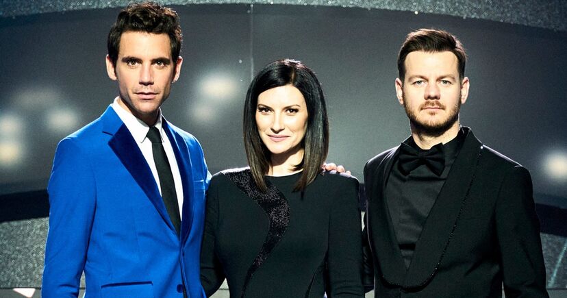 Mika, Laura Pausini, Alessandro Cattelan