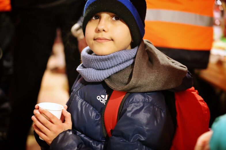 menino ucraniano 11 anos