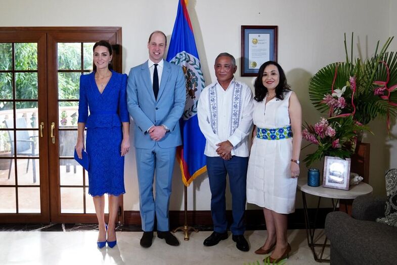 kate middleton, william, belize