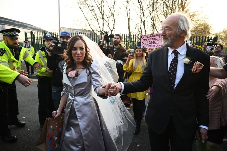 Julian Assange, Stella Morris, casamento
