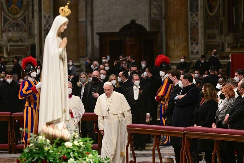 Papa Francisco, Nossa Senhora de Fátima, Basílica de São Pedro, Vaticano
