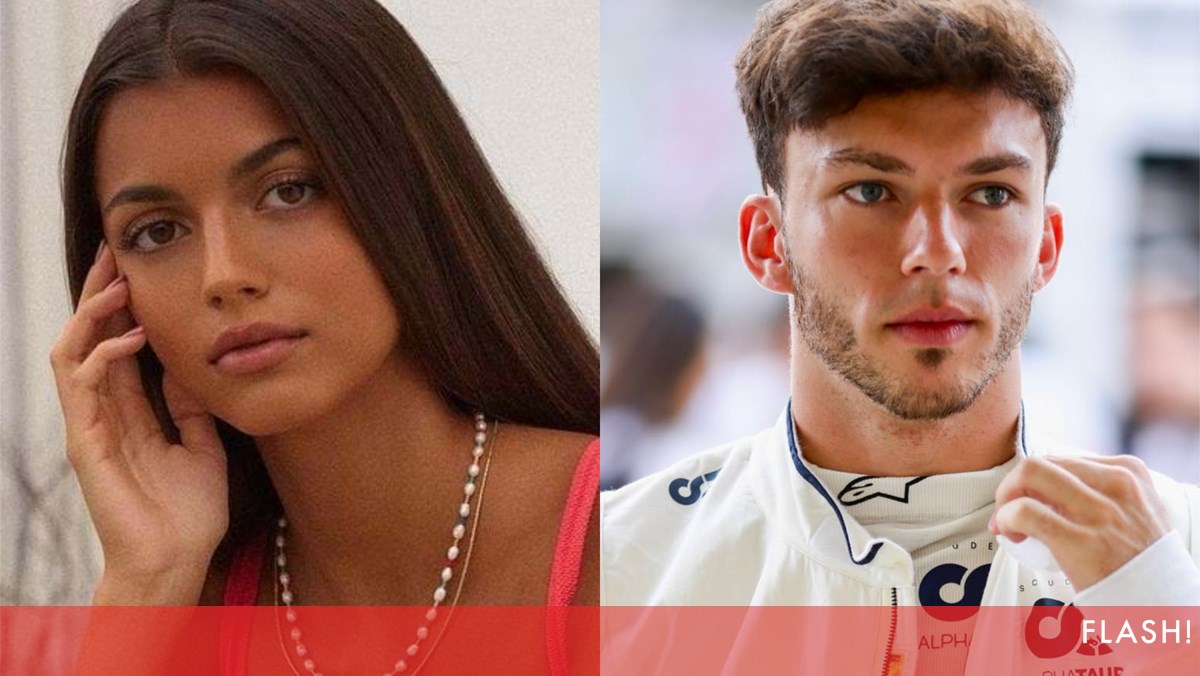PIERRE AND KIKA! Pierre Gasly arrived at the circuit accompanied