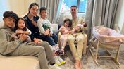 Cristiano Ronaldo, Georgina Rodriguez, Alana, Mateo, Eva, Cristianinho