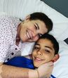 Dolores Aveiro e Cristiano Júnior