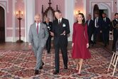 Letizia e o príncipe Carlos