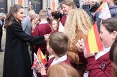 Letizia e o príncipe Carlos