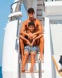 Cristiano Ronaldo com o filho, Cristianinho