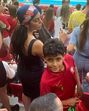 Georgina com CRistianinho 