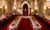 O Salão do Palácio de Buckingham