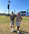 Matilde e José Mourinho no Coachella