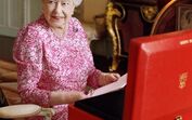 A rainha na sala de audiências privadas