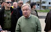 António Guterres não esconde emoção na Ucrânia: "Imagino a minha neta a fugir em pânico"