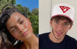Amor na neve. Francisca Cerqueira Gomes e Pierre Gasly em escapadela romântica... e gelada