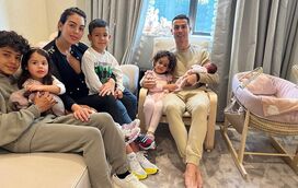 Filhos de Cristiano Ronaldo já brincam ao Halloween