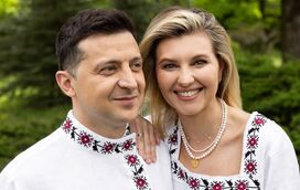 Mulher de Volodymyr Zelensky garante, em entrevista, que o seu casamento com o presidente ucraniano ficou mais forte com a guerra