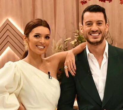 Maria Cerqueira Gomes 'passa-se' com Ruben Rua e Clemente em direto