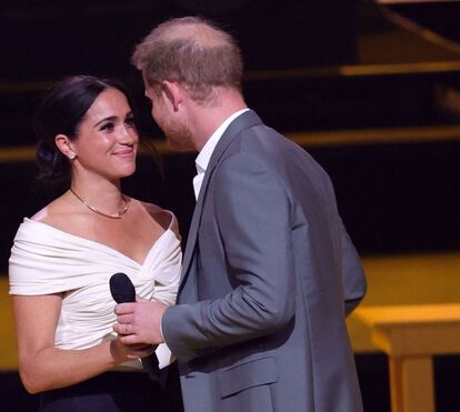 Príncipe Harry e Meghan Markle estiveram presentes nos jogos Invictus