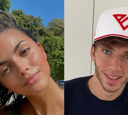 Amor na neve. Francisca Cerqueira Gomes e Pierre Gasly em escapadela romântica... e gelada