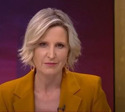 Marta Atalaya mostra-se feliz ao lado do homem que conheceu quando o entrevistava para a SIC