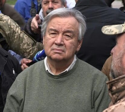 Filha de António Guterres cai de uma arriba no Algarve… e ele em Kiev