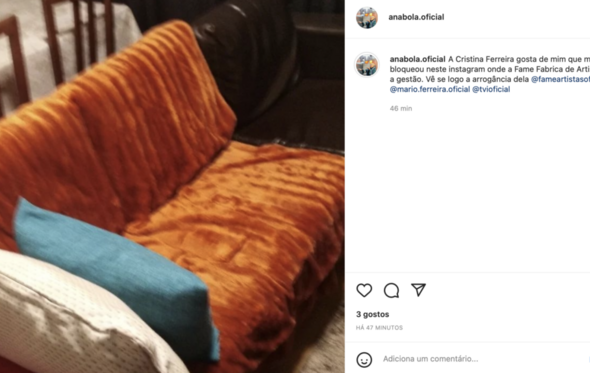 Perfil Falso, Ana Bola, Instagram