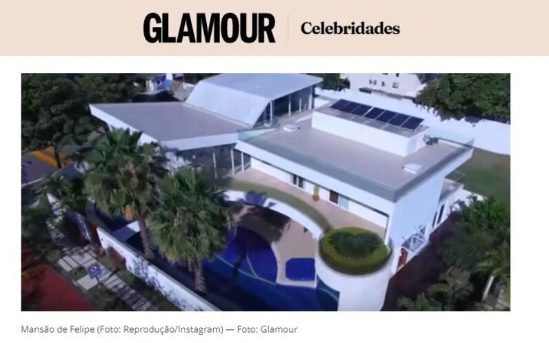 A mansão de Felipe Neto, ex-namorado de Bruna Gomes 