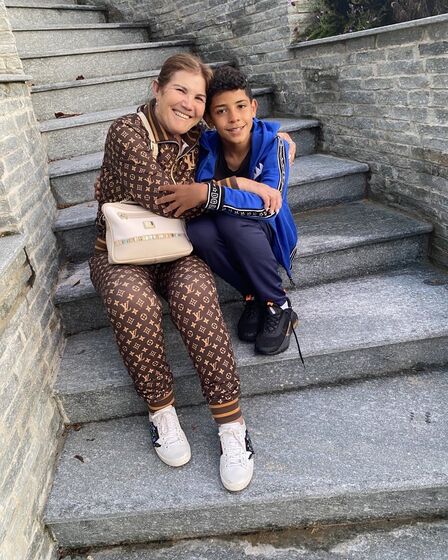 Dolores Aveiro e Cristiano Júnior