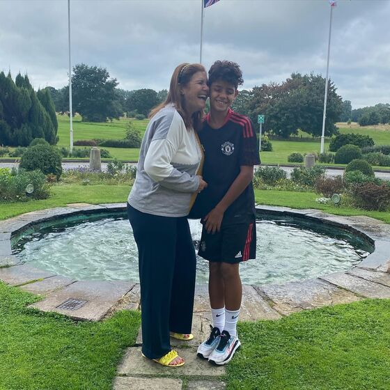 Dolores Aveiro e Cristiano Júnior