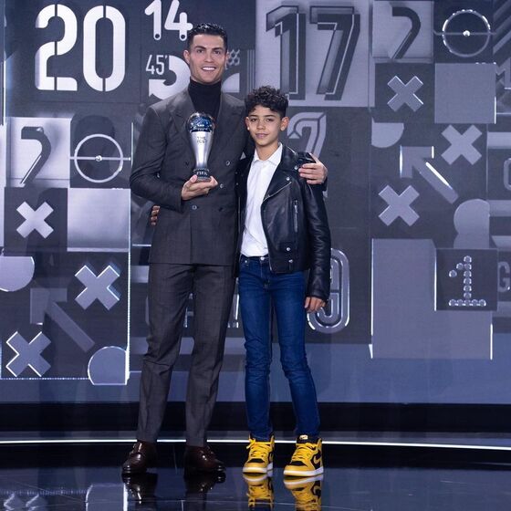Cristiano Ronaldo e Cristianinho 