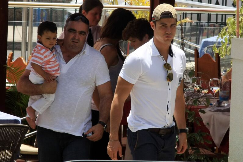 Cristiano Ronaldo e Cristianinho 