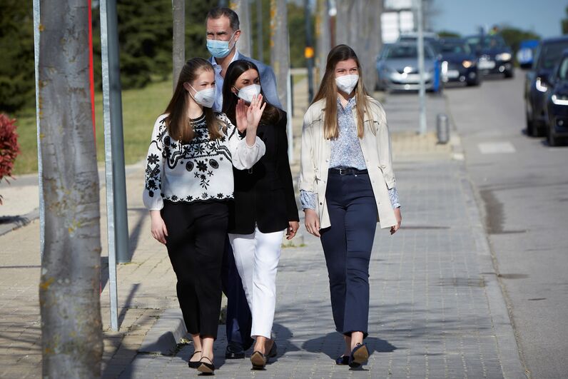 reis de espanha, letizia, leonor, princesa leonor, sofia