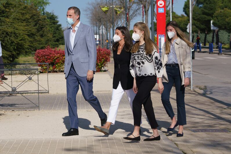 reis de espanha, letizia, leonor, princesa leonor, sofia