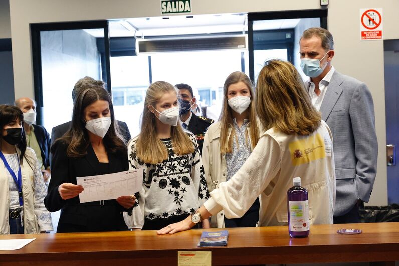 reis de espanha, letizia, leonor, princesa leonor, sofia