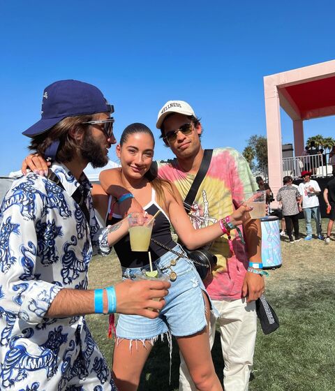 Matilde e José Mourinho no Coachella