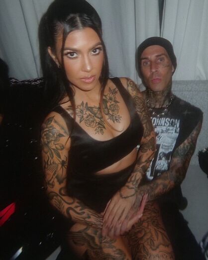 Kourtney Kardashian e Travis Barker