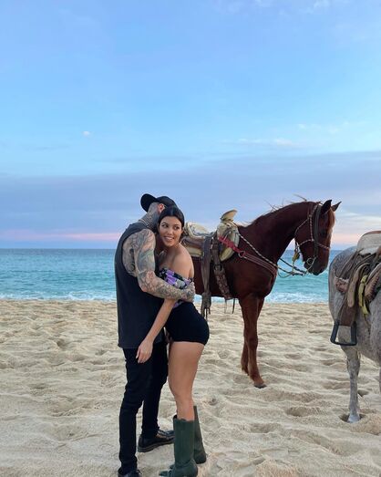 Kourtney Kardashian e Travis Barker