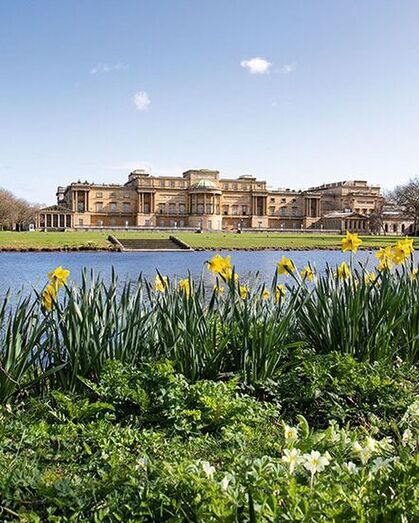 Os jardins do Palácio de Buckingham