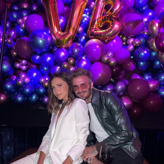 Victoria Beckham, David Beckham, aniversário