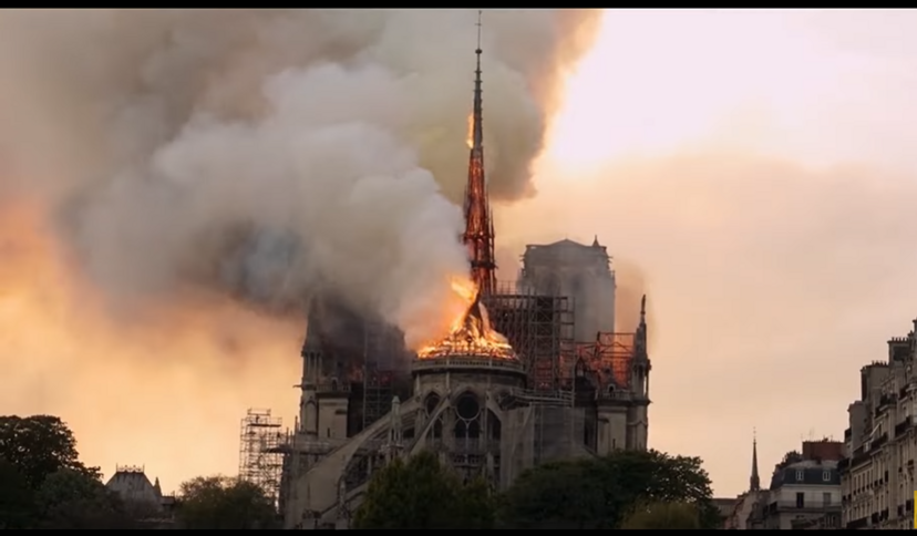 Notre-Dame em Chamas