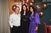 Constança, Ana Caetano Menezes e Luís Filipe Menezes